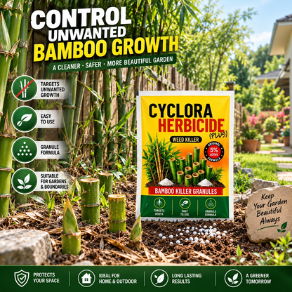 Cyclora Bamboo Killer Herbicide Granules – Pack of 2